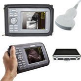 Portable Ultrasound Scanner - Handheld Convex Probe, 3.5MHz Frequency, 5.5" LCD Display